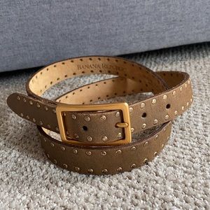 Banana Republic belt - genuine leather with metal